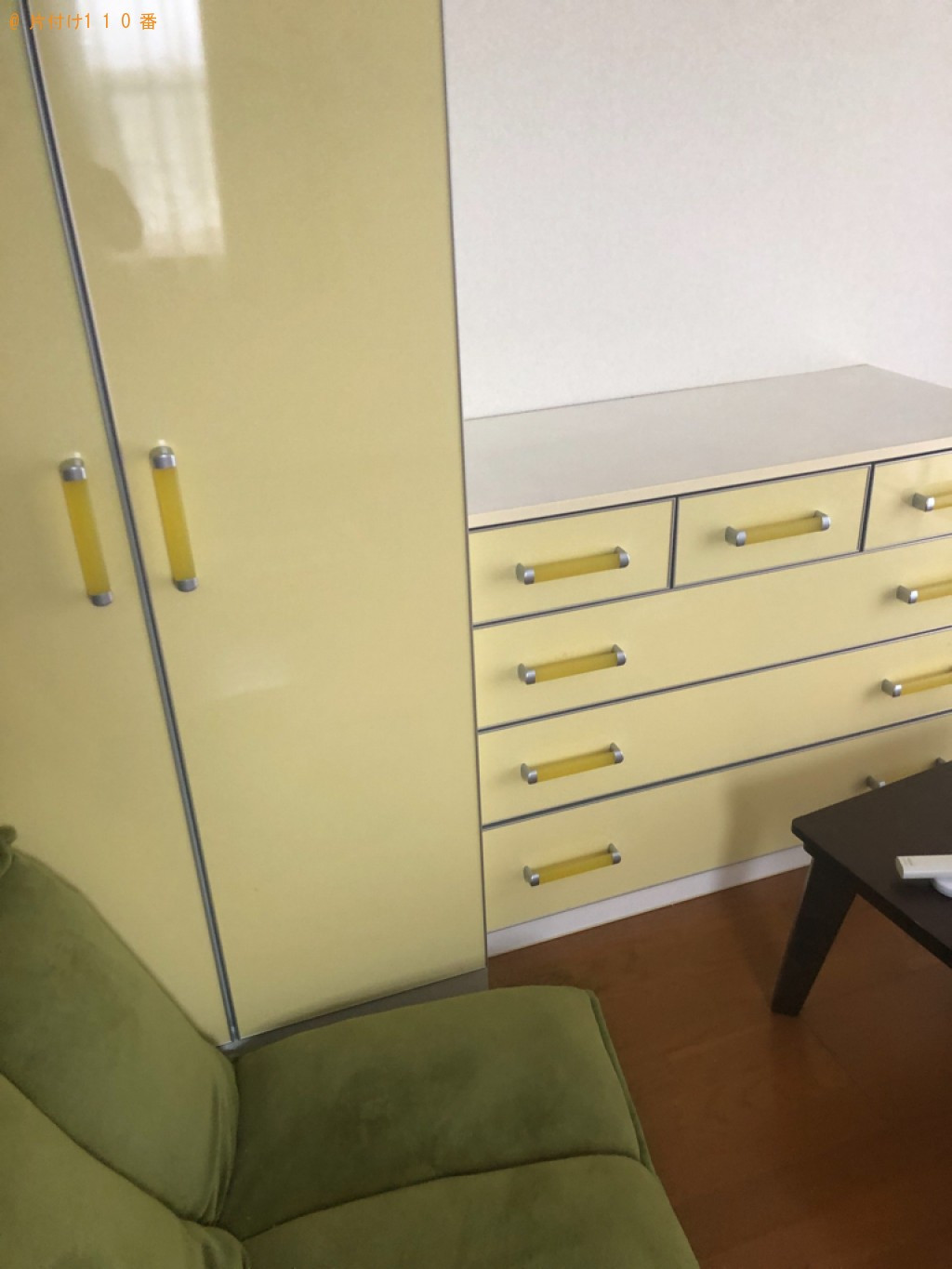 【佐賀市】冷蔵庫、洗濯機、PC、タンス、PCデスク、椅子等の回収