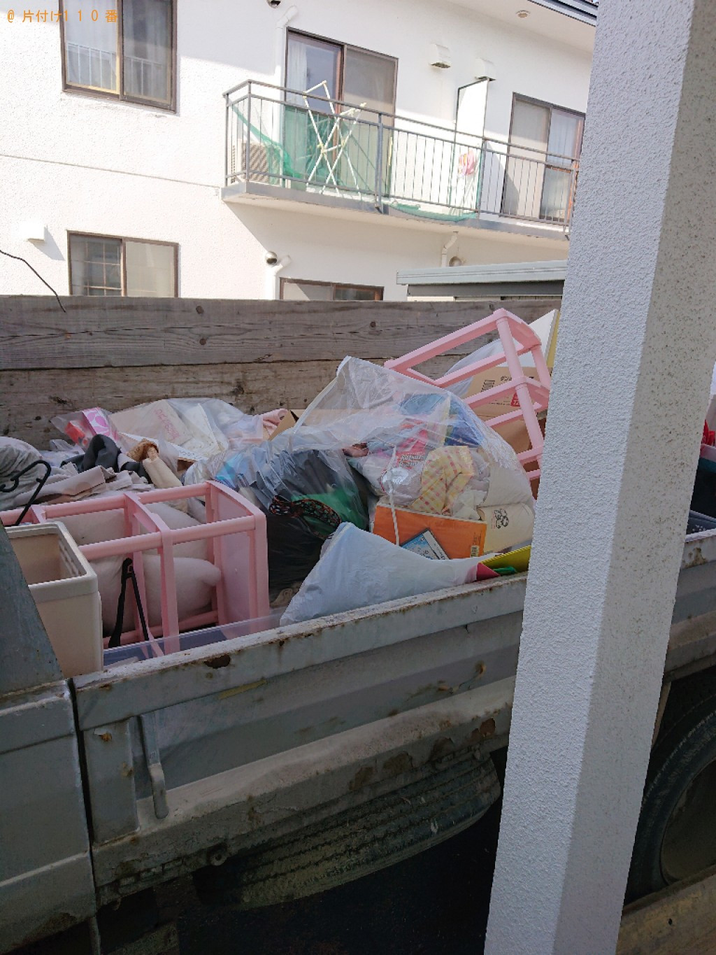 【北見市常盤町】家財一式（家電、家具、衣類、布団等）の回収・処分