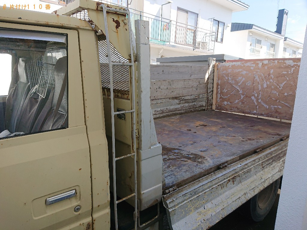 【北見市常盤町】家財一式（家電、家具、衣類、布団等）の回収・処分