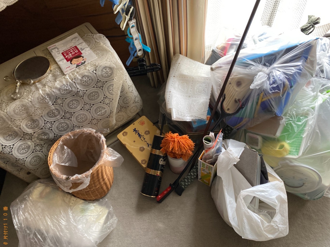 【玉野市】本棚、布団、家具、障子、雑貨、一般ごみ等の回収・処分