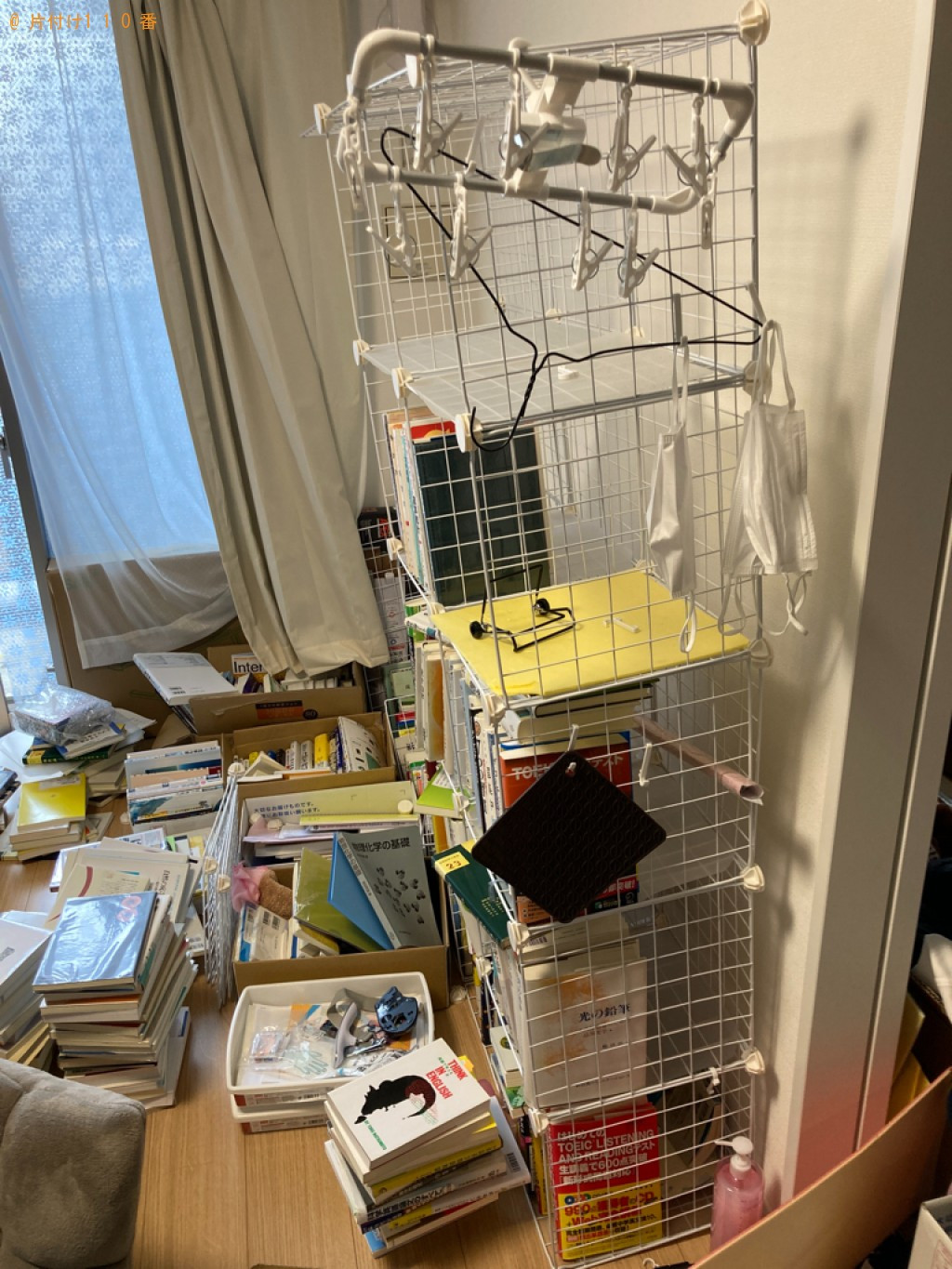 【大分市要町】本棚の修理と本棚とベッドの入れ替え作業ご依頼
