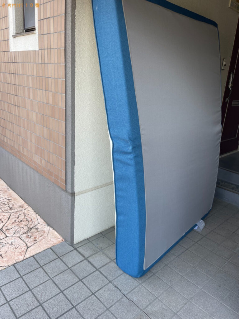 【静岡市葵区】ダブルベッドマットレスの回収・処分ご依頼