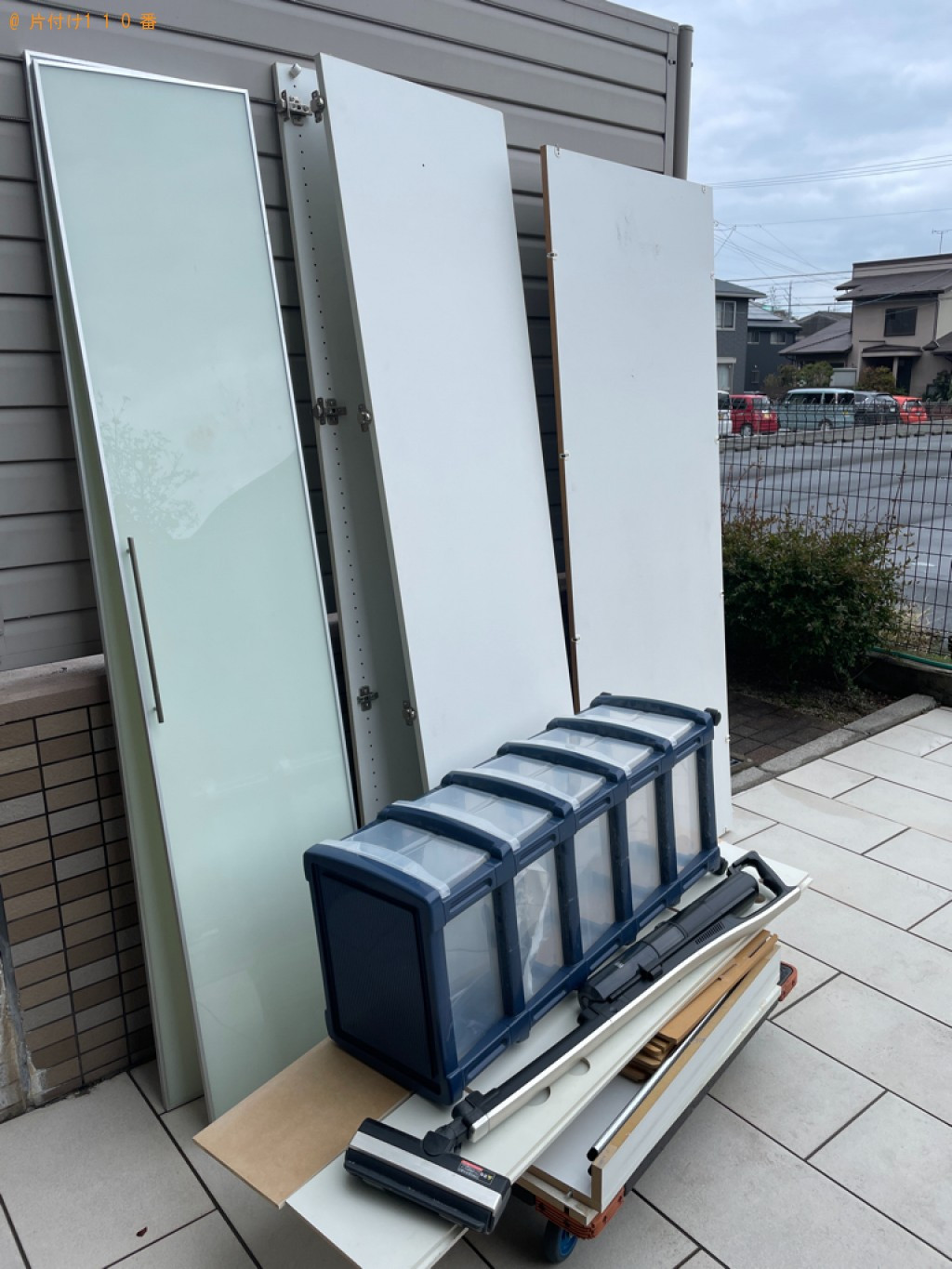 【浜松市中区】クローゼット、掃除機、5段収納ボックス等の回収