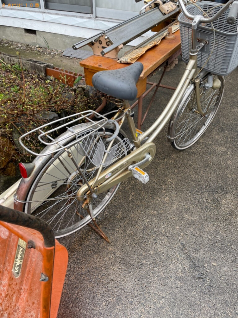 【青森市】自転車、ママさんダンプ、業務用の編み機の回収・処分