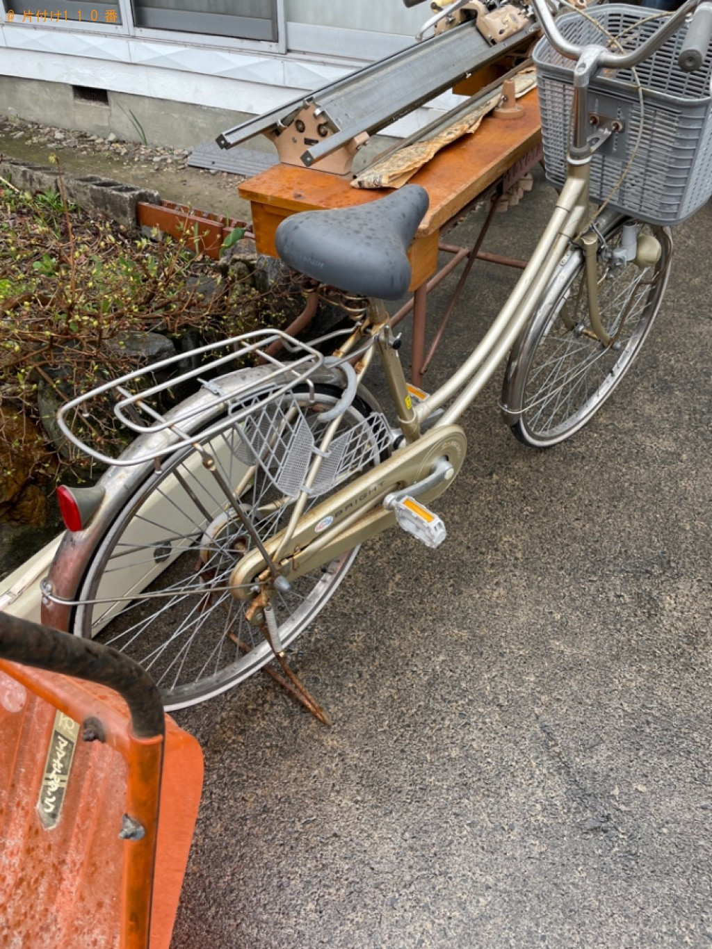 【青森市】自転車、ママさんダンプ、業務用の編み機の回収・処分