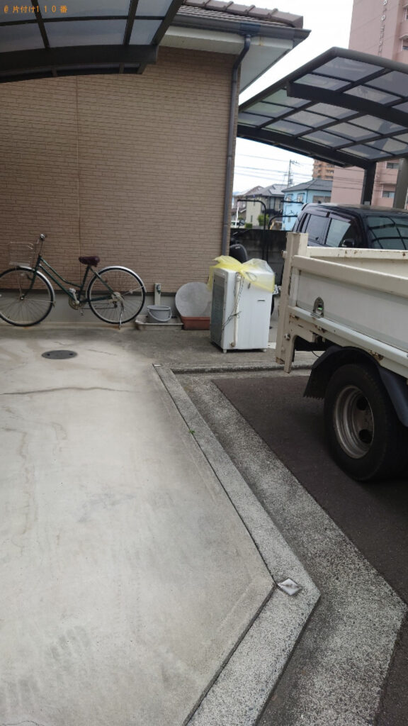 【松山市】冷蔵庫、洗濯機の回収・処分ご依頼　お客様の声