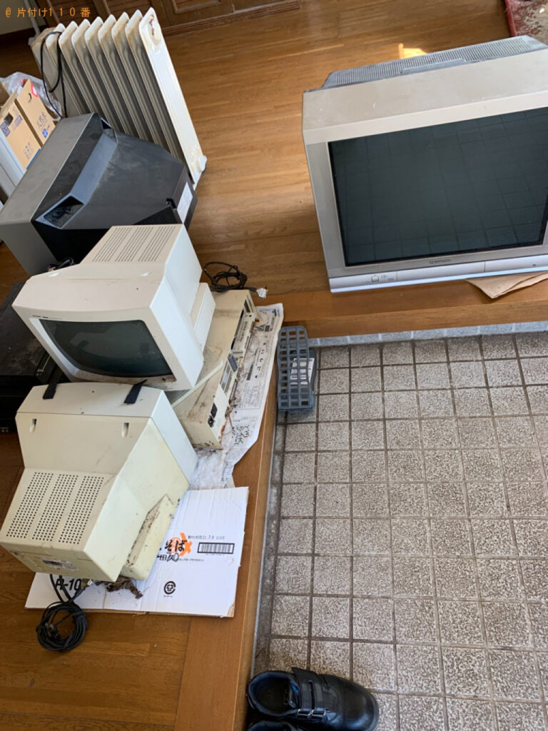 【北上市和賀町】テレビ、レーザーディスク、ビデオデッキ等の回収