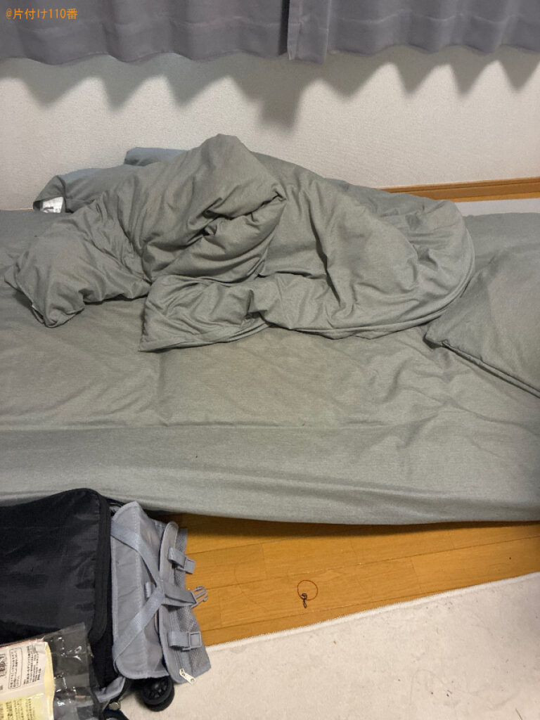 【福岡市城南区】ウレタンマットレス、衣装ケース、一般ごみ等の回収