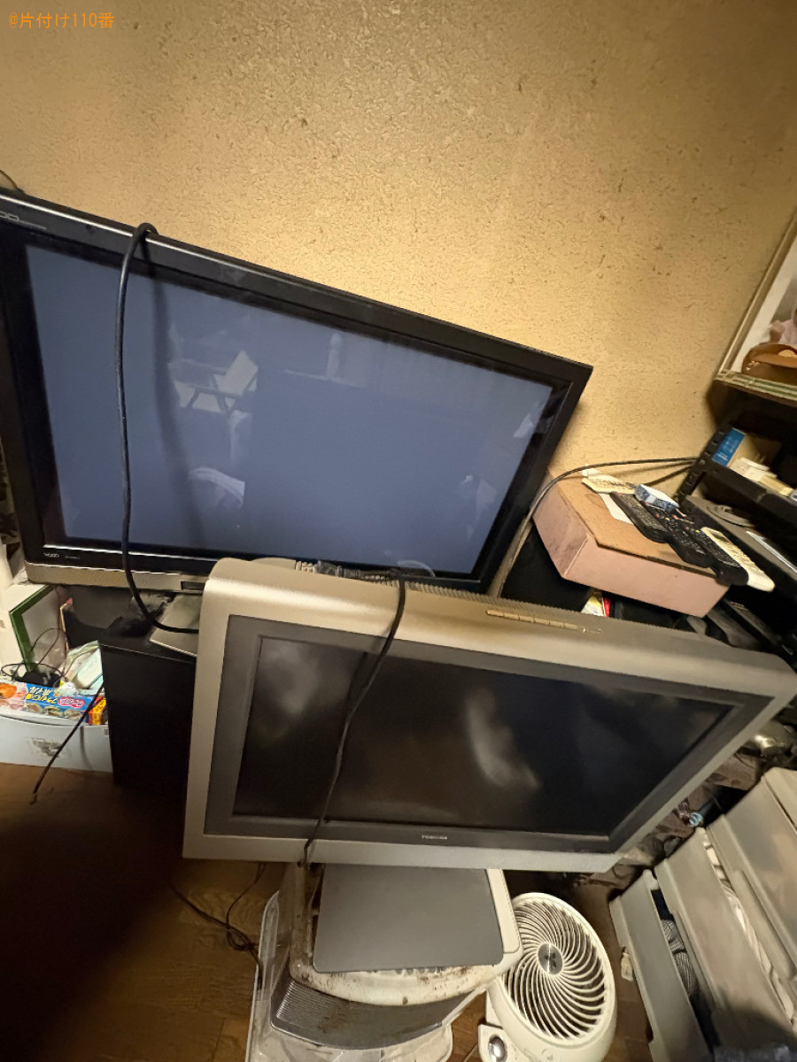 【甲府市】テレビの回収・処分ご依頼　お客様の声