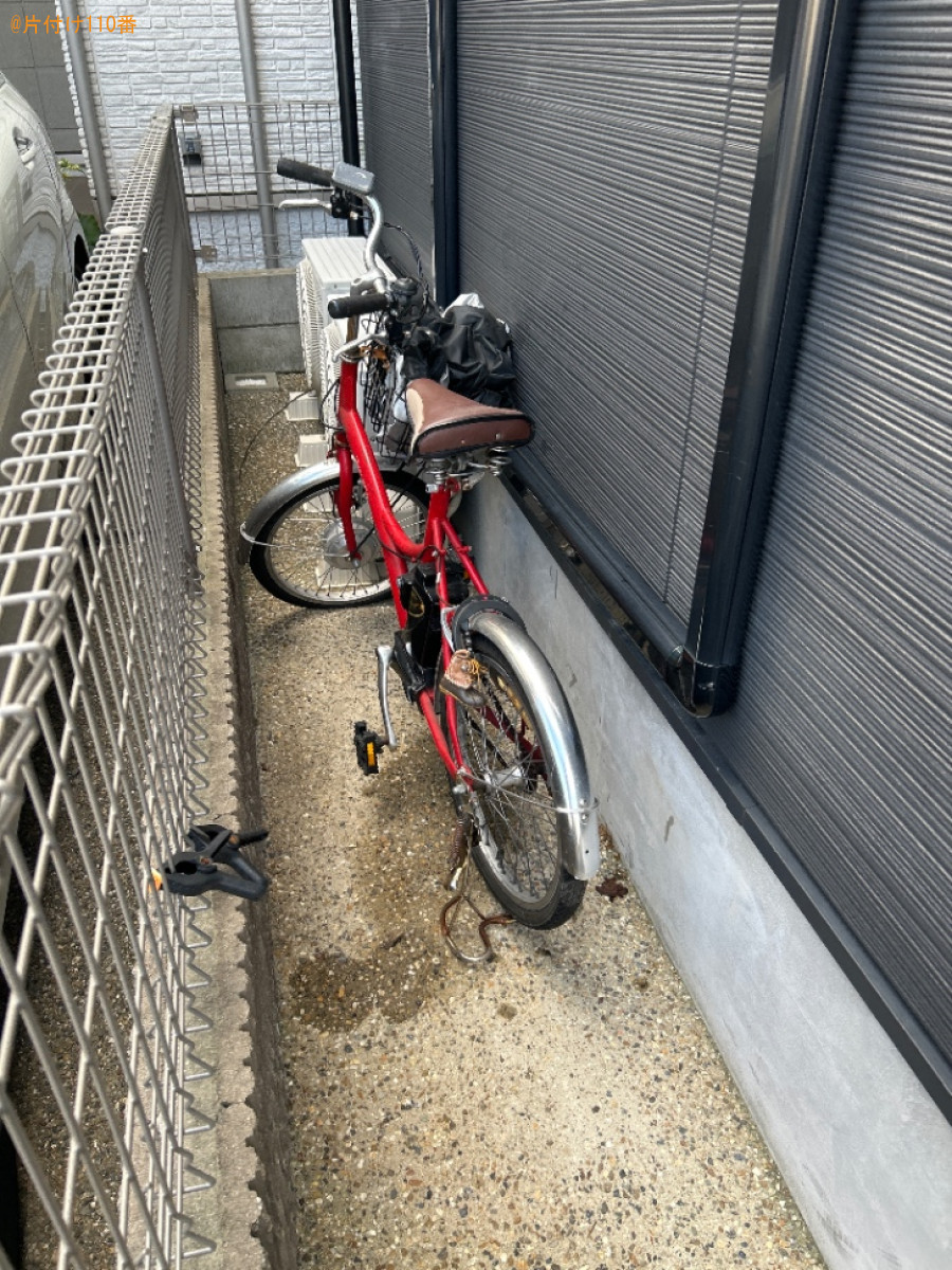 【京都市山科区】電動自転車の回収・処分ご依頼　お客様の声