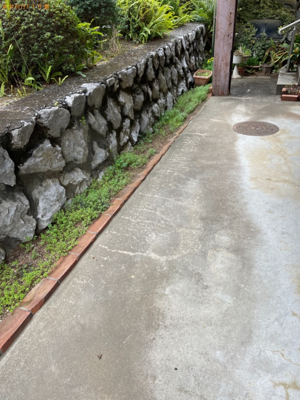 【浜松市中区】仏壇、ごみ箱等の回収・処分と木の伐採・剪定作業