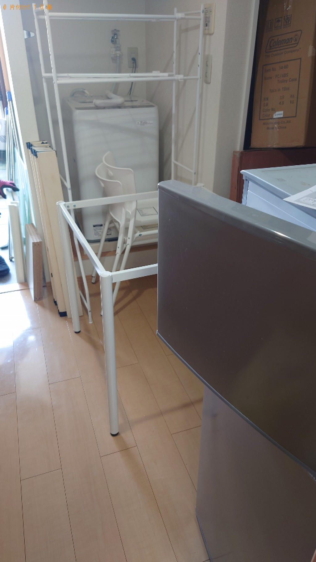 【今治市美須賀町】冷蔵庫、洗濯機、椅子、ラック等の回収・処分