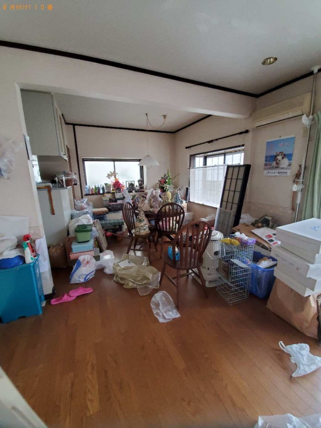 【大分市光吉光吉新町】食器棚・サイドボードの積み込み手伝いご依頼