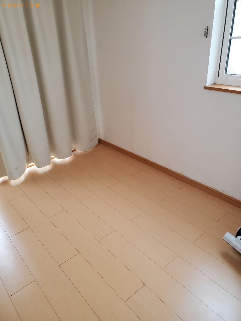 【大分市】マットレス付きシングルベッド、ホットカーペット等の回収