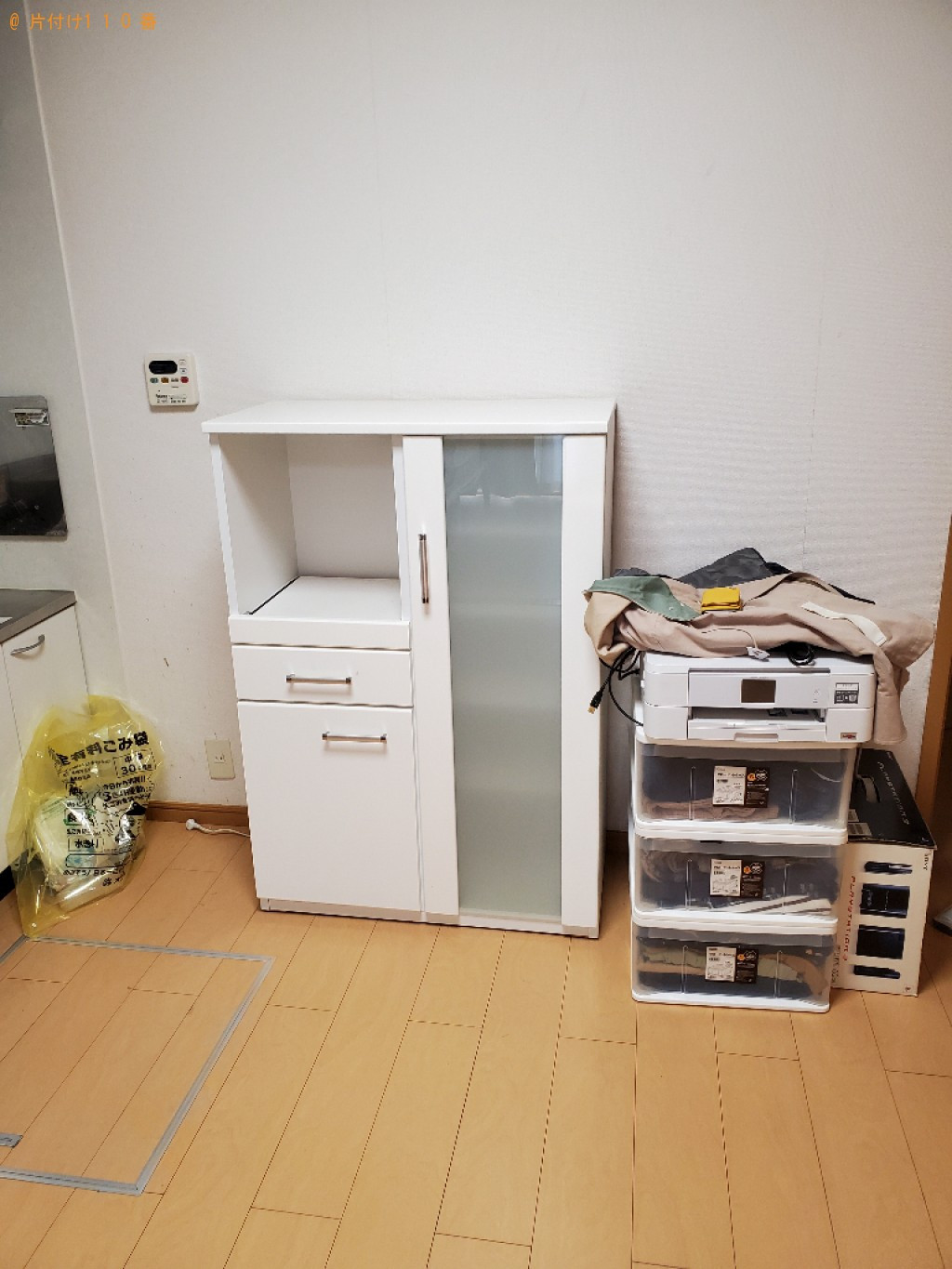 【大分市】マットレス付きシングルベッド、ホットカーペット等の回収