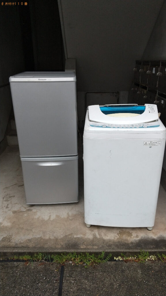 【福山市三之丸町】冷蔵庫、洗濯機、エアコンの回収・処分ご依頼
