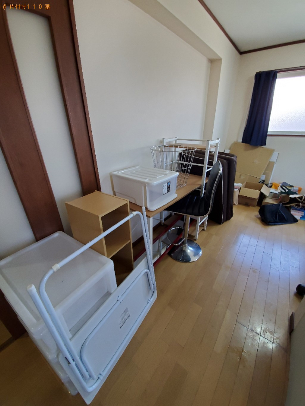 【別府市南的ケ浜町】洗濯機、スタンドミラー、本棚等の回収・処分