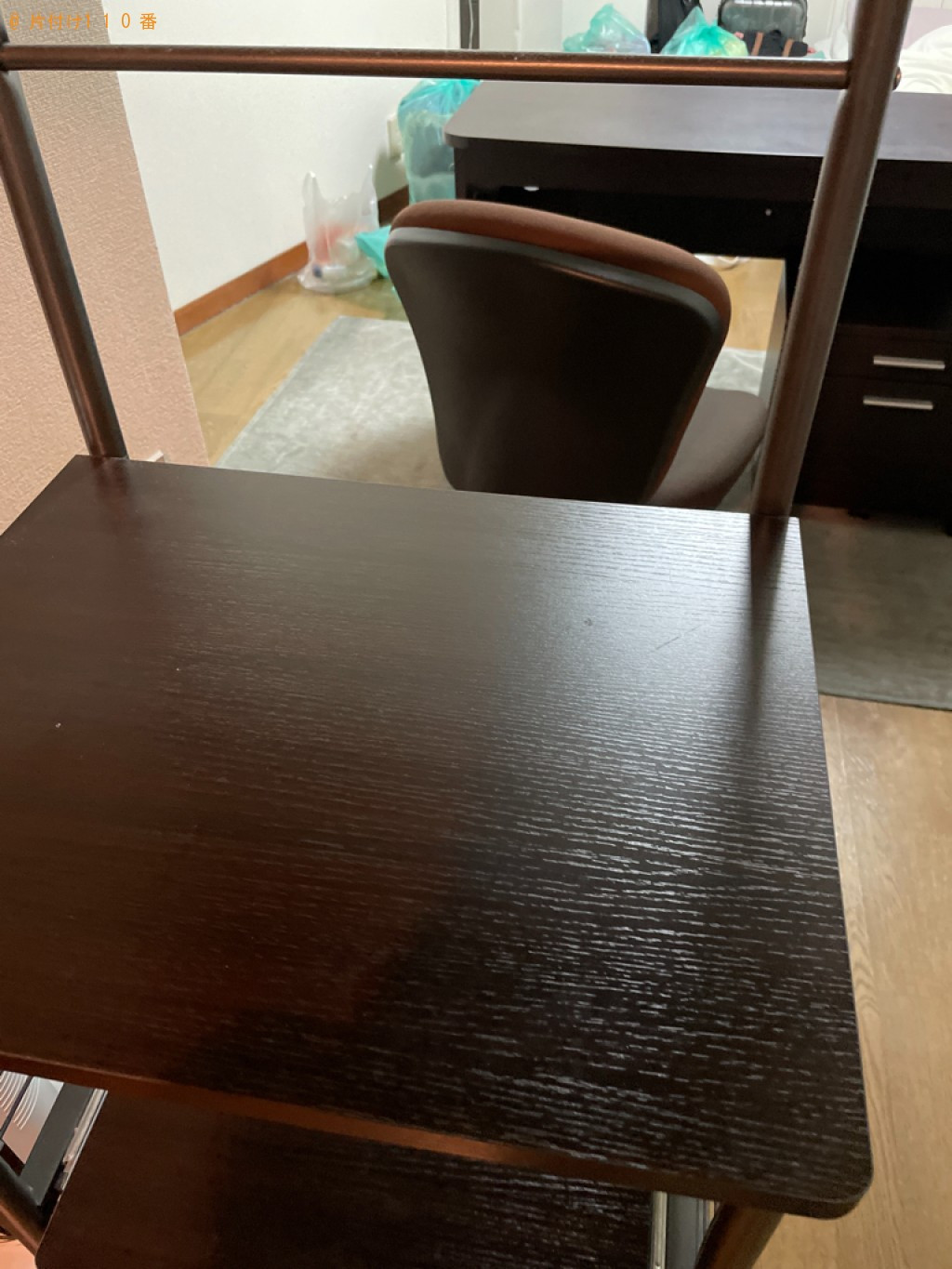 【弘前市西ケ丘町】学習机、ラック、カーペット、扇風機等の回収