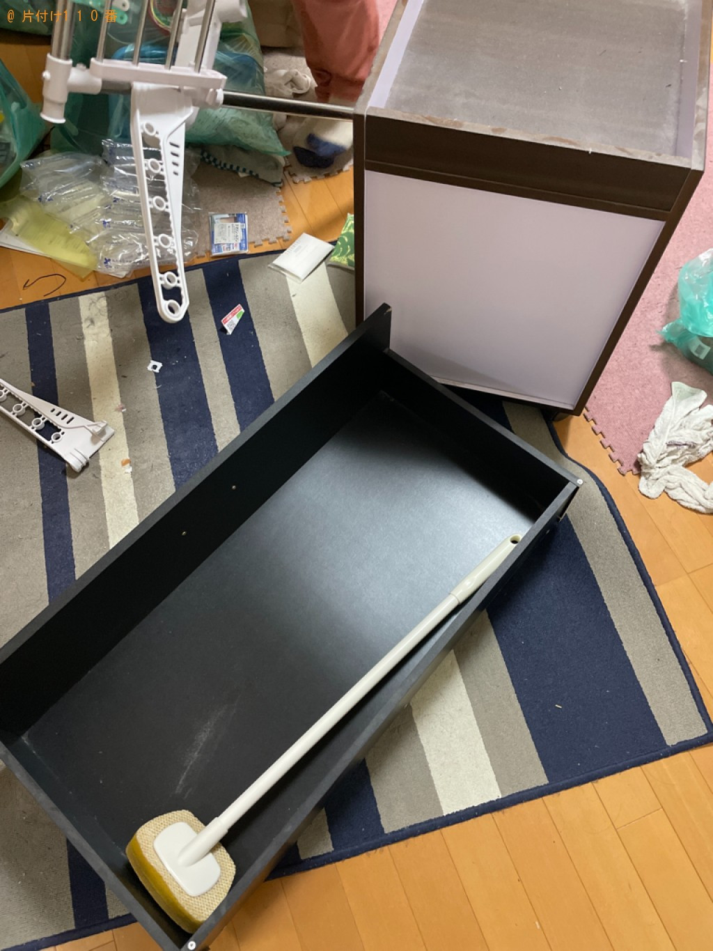 【弘前市】シングルベッドマットレス、掃除用具、一般ごみ等の回収