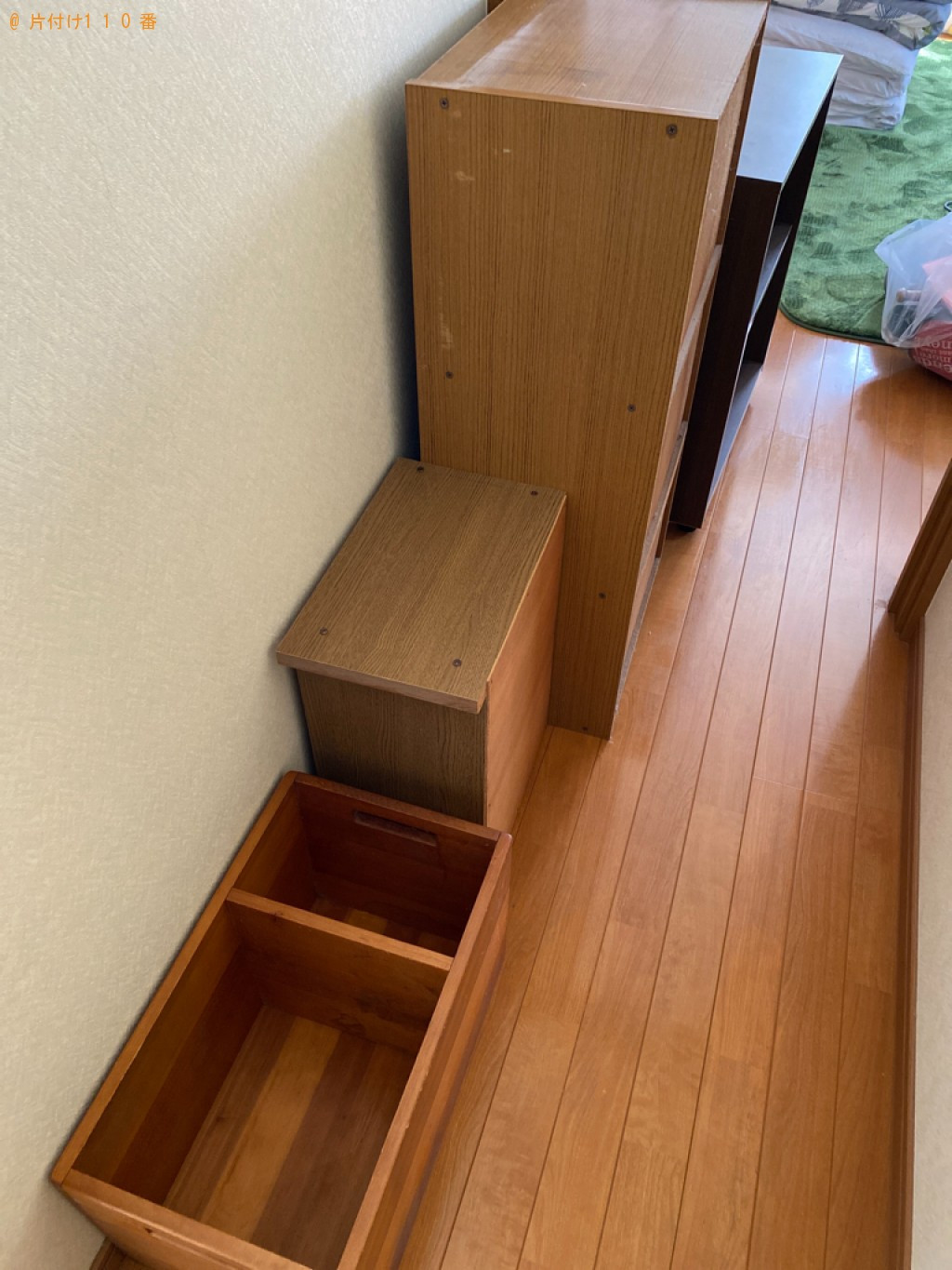 【堺市東区】カラーボックス、学習机、椅子等の回収・処分ご依頼