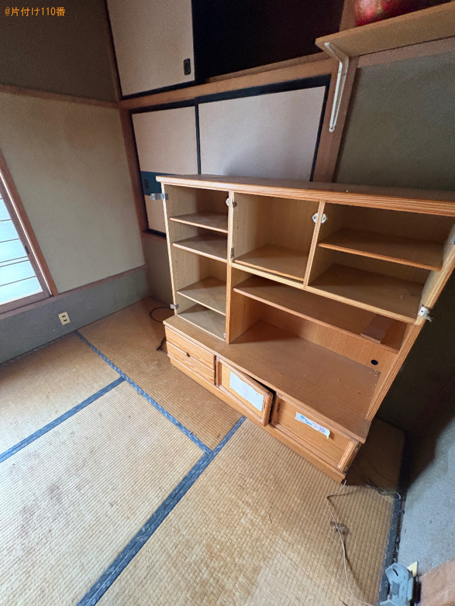 【南アルプス市】家具家電の出張不用品回収・処分ご依頼　お客様の声