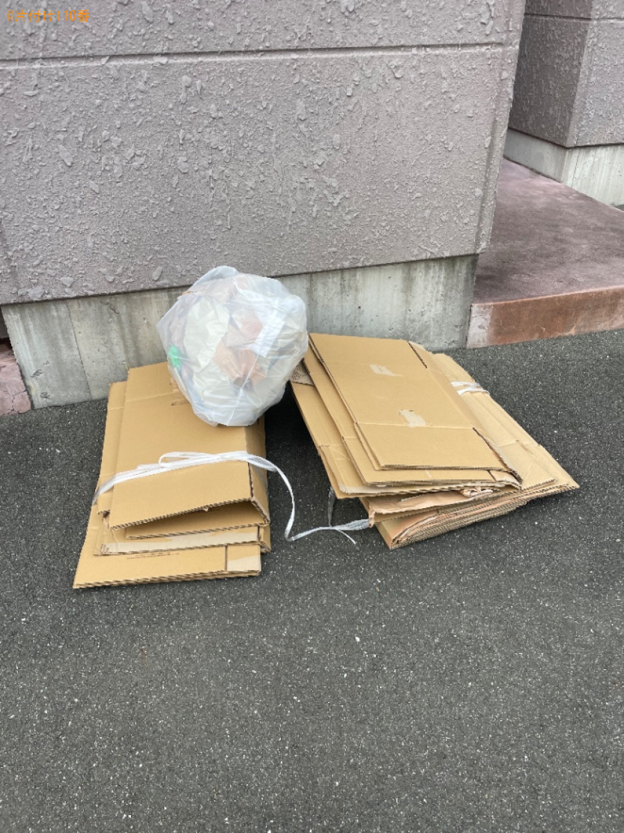 【蒲郡市大塚町】段ボール、可燃ごみの回収・処分ご依頼　お客様の声