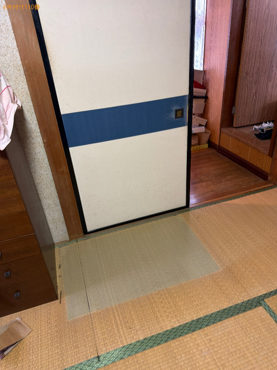 【青森市小柳】食器棚とタンスの回収　お客様の声