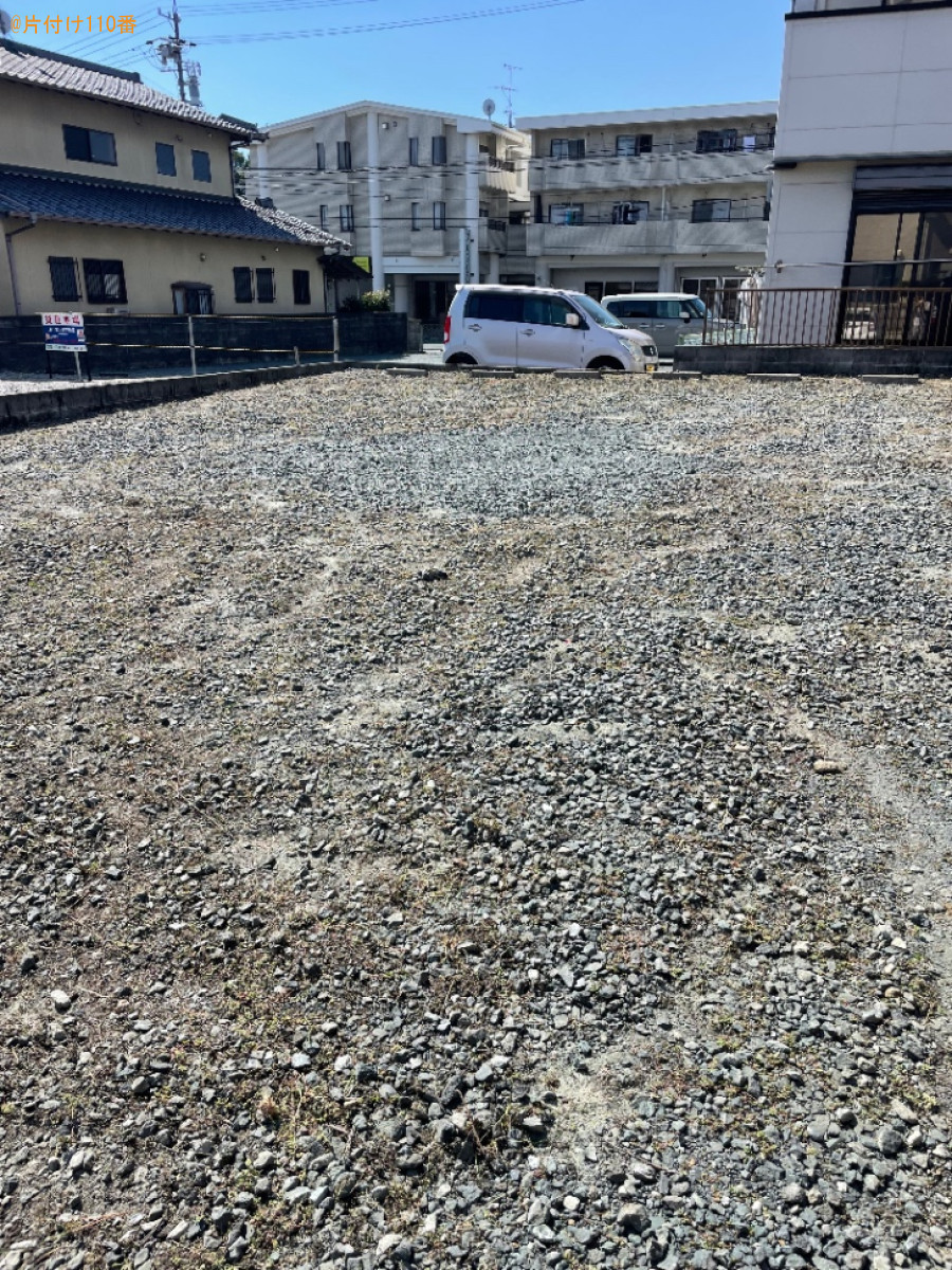 【磐田市】50坪の草抜き作業・草処分ご依頼 お客様の声