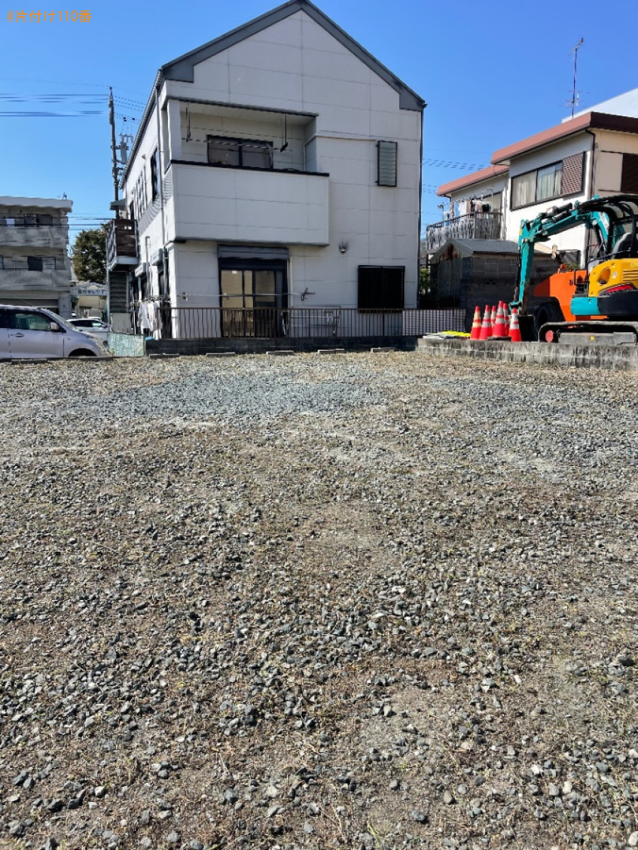 【磐田市】50坪の草抜き作業・草処分ご依頼 お客様の声