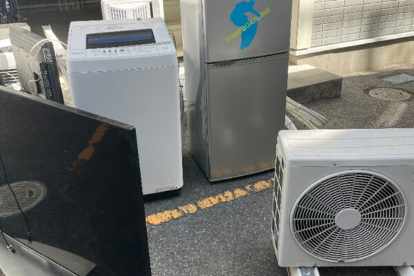 【安城市横山町】冷蔵庫、テレビ、エアコン、洗濯機等の回収・処分