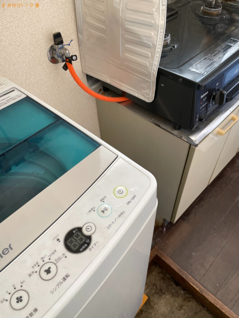 【青森市】冷蔵庫、洗濯機、スタンドミラー、こたつ、本棚等の回収