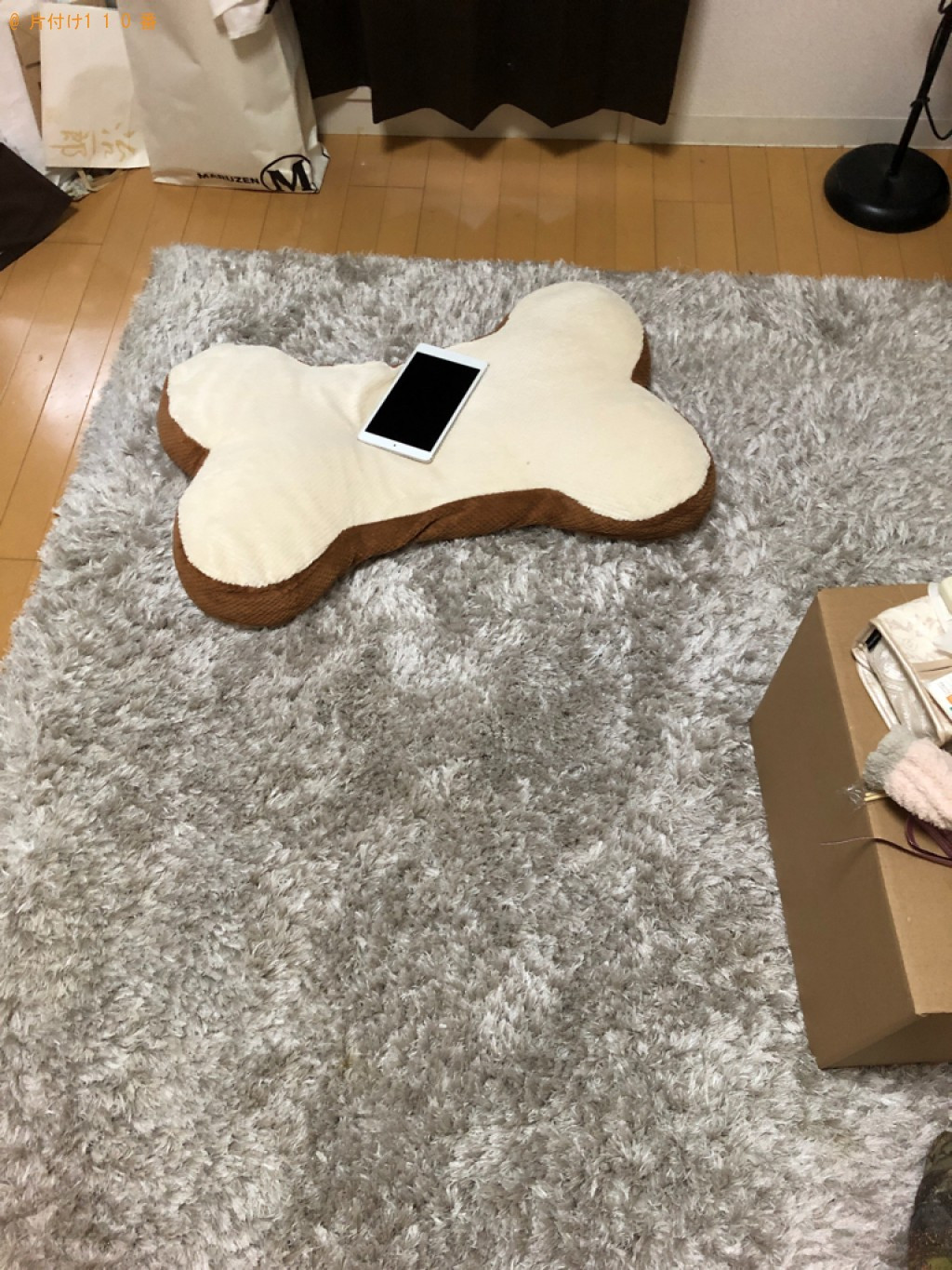 【京都市下京区】マットレス付きシングルベッド、布団の回収・処分