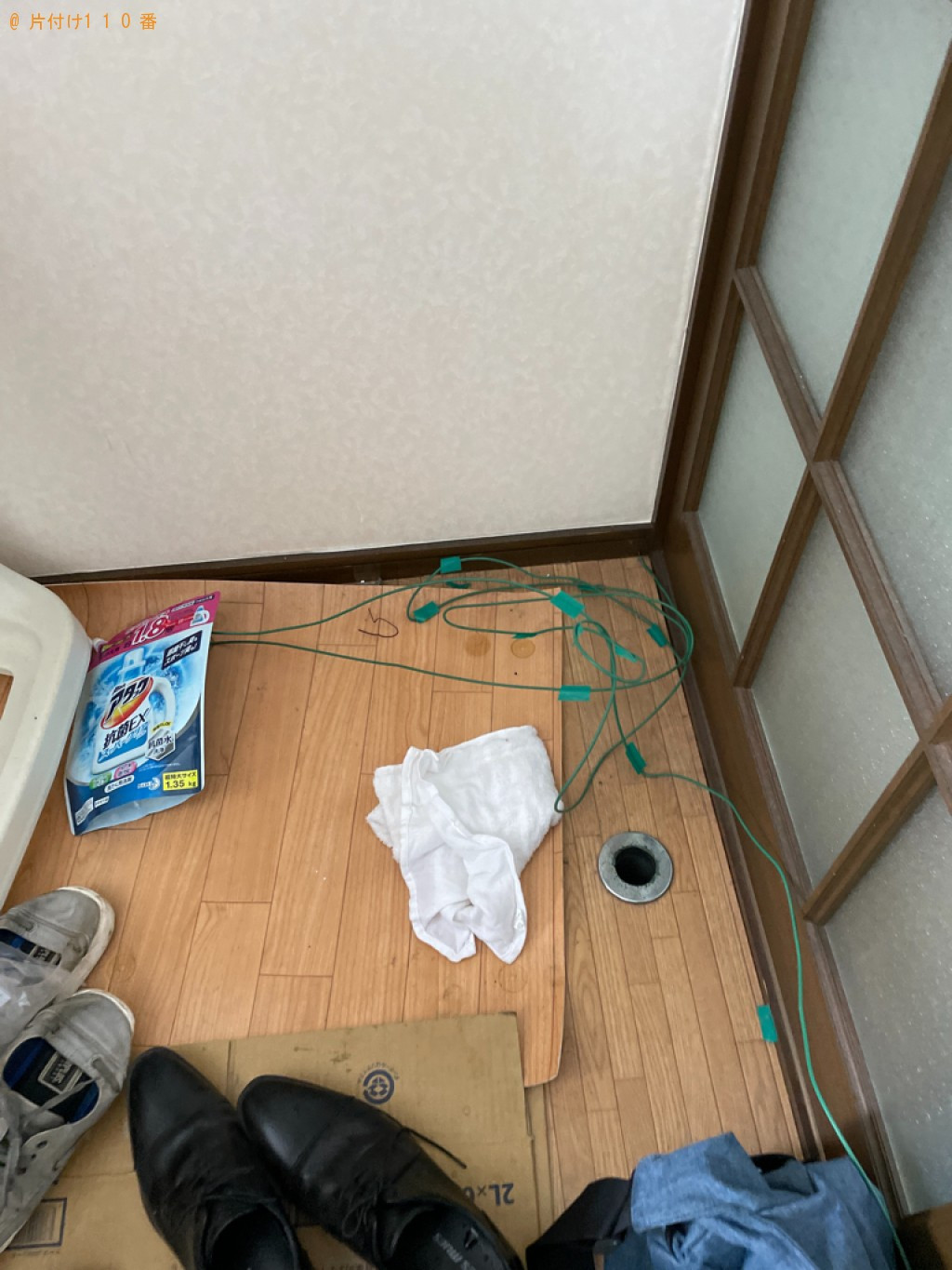 【弘前市】マットレス付きシングルベッド、カラーボックス、衣装ケース、等の回収