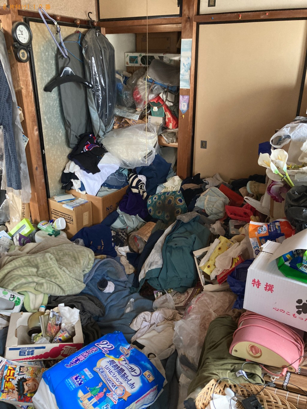 【姫路市】ゴミ屋敷化してしまった家の片付け作業ご依頼　お客様の声