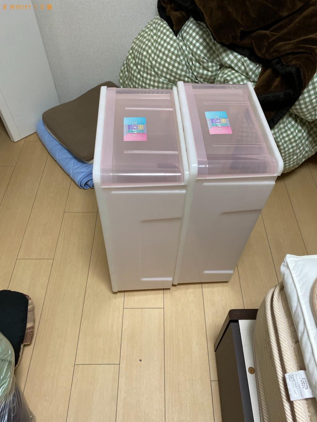 【岡山市中区】クローゼット、セミダブルベッド、衣装ケース等の改修