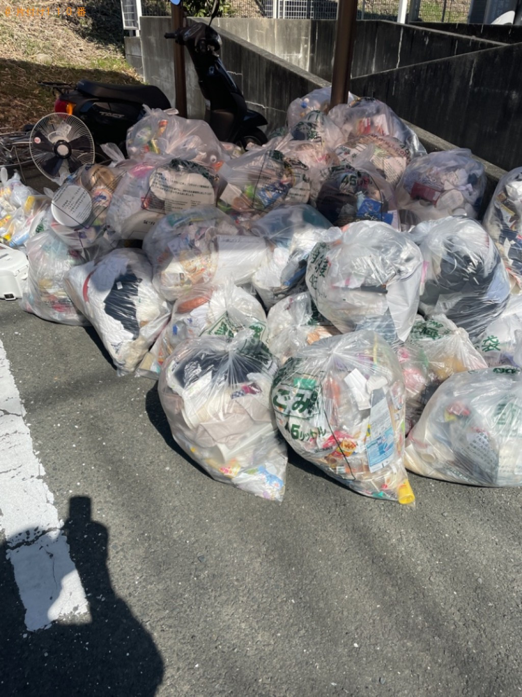 【浜松市北区】大量の一般ごみの回収・処分ご依頼　お客様の声