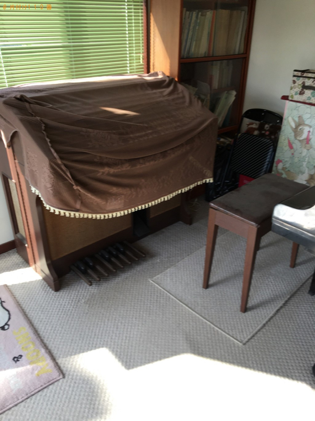 【羽島市】エレクトーン、椅子の回収・処分ご依頼　お客様の声