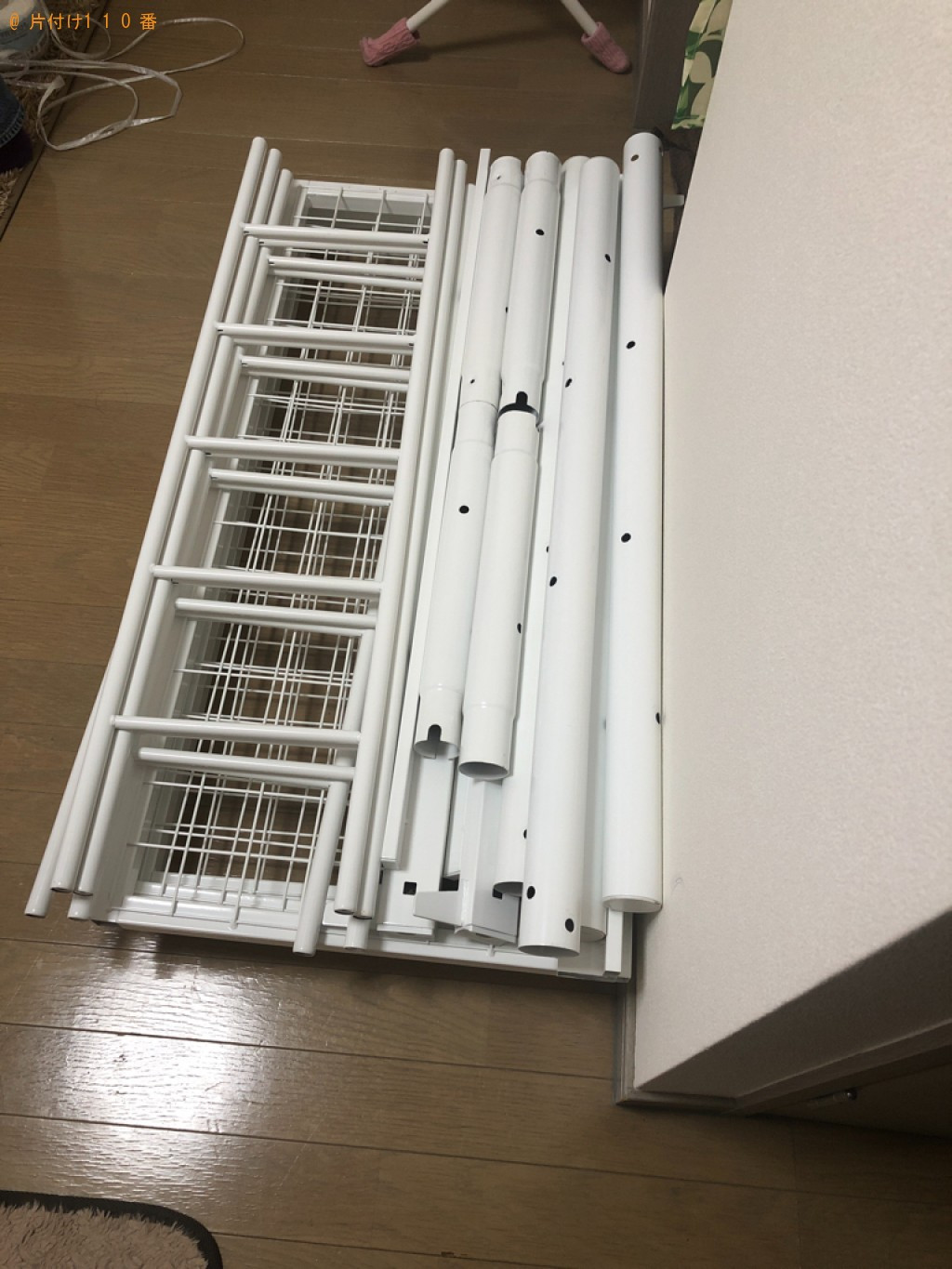 【佐賀市本庄町】ロフトベッド、自転車、物干し竿、一般ごみの回収