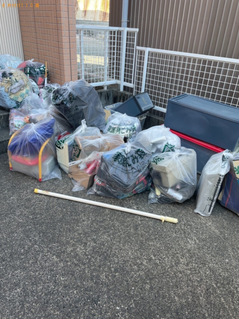 【浜松市北区】収納ケース、ごみ箱、子供の椅子、一般ごみ等の回収