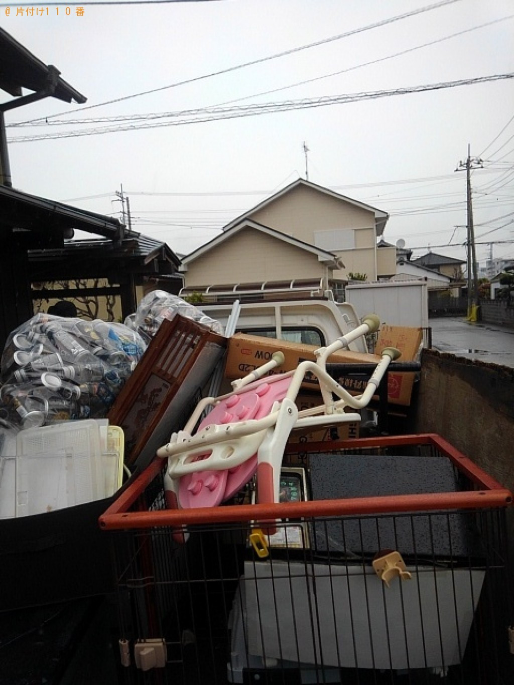 【富士市】家具、衣類、収納ケース、スチールラック、椅子等の回収