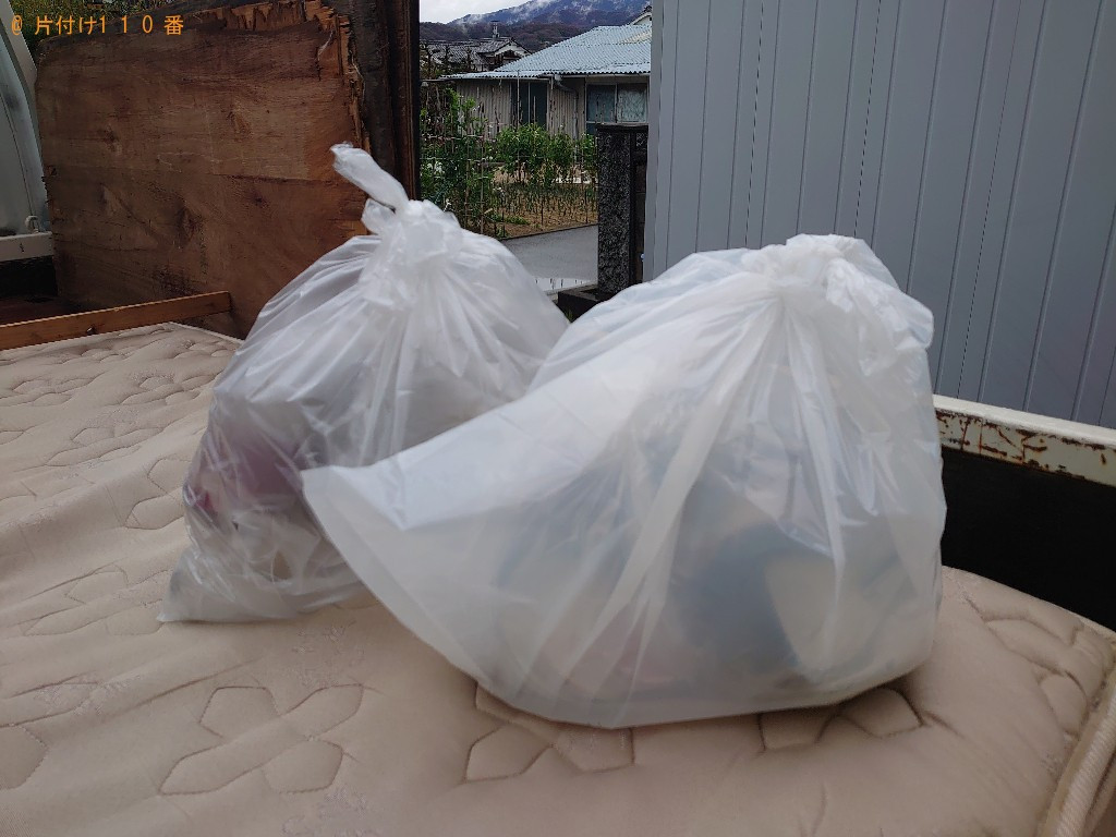 【松山市】食器、調理器具、ペットボトル、缶等の回収・処分ご依頼