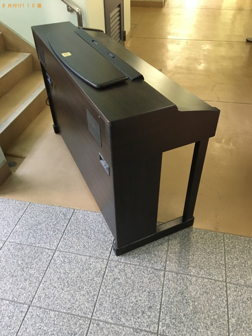 【岐阜市】電子ピアノ、椅子の回収・処分ご依頼　お客様の声
