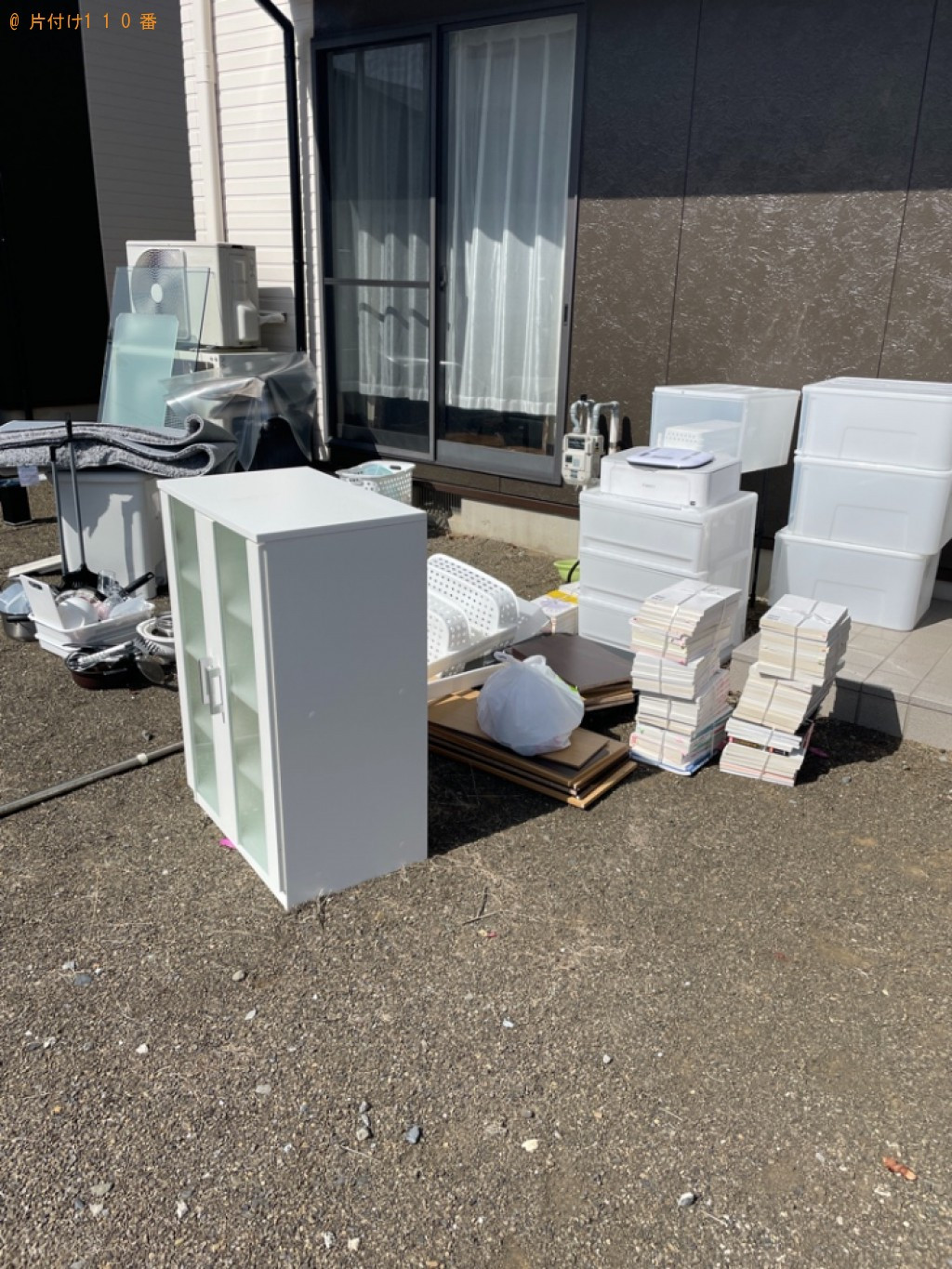 【静岡市駿河区】食器棚、タンス、テーブル、キャリーバック等の回収