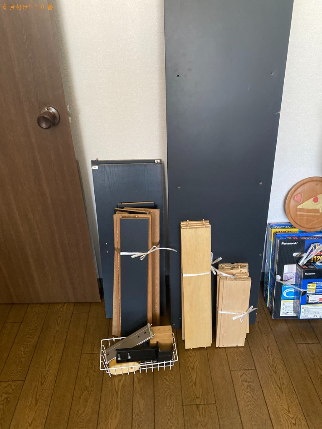 【岡山市中区】学習机、椅子、棚の回収・処分ご依頼　お客様の声