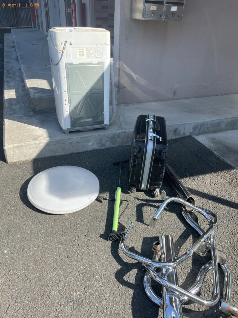 【浜松市中区】洗濯機、シーリングライト、スーツケース等の回収