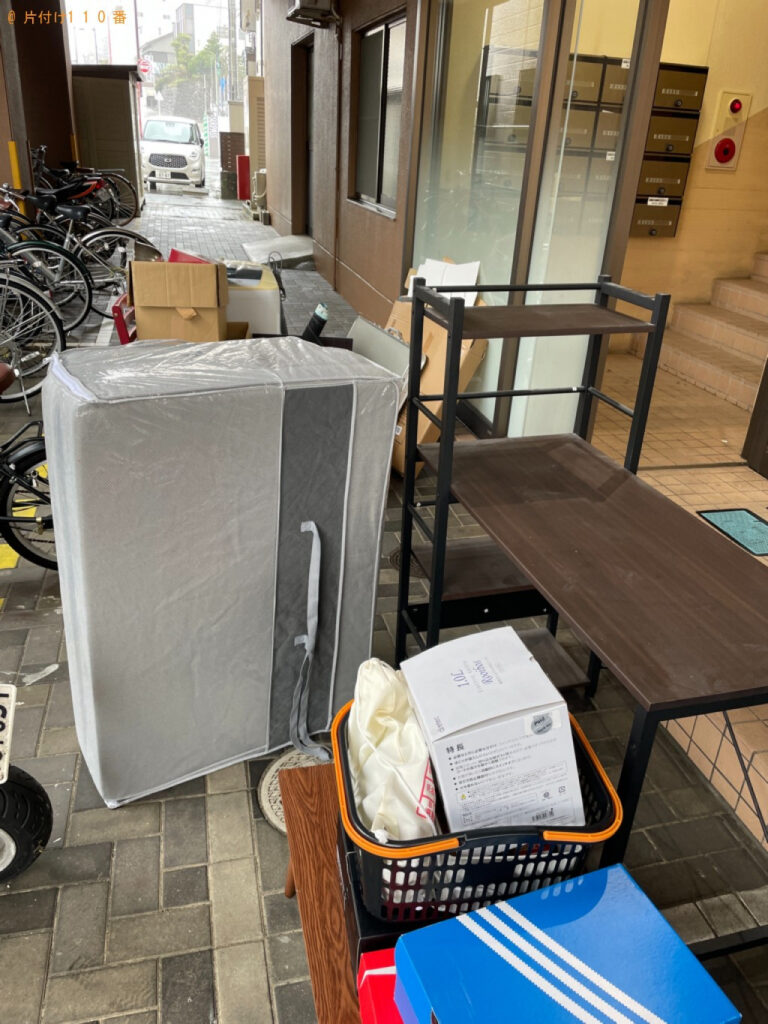 【浜松市中区】シングルベッドマットレス、PCデスク、椅子等の回収