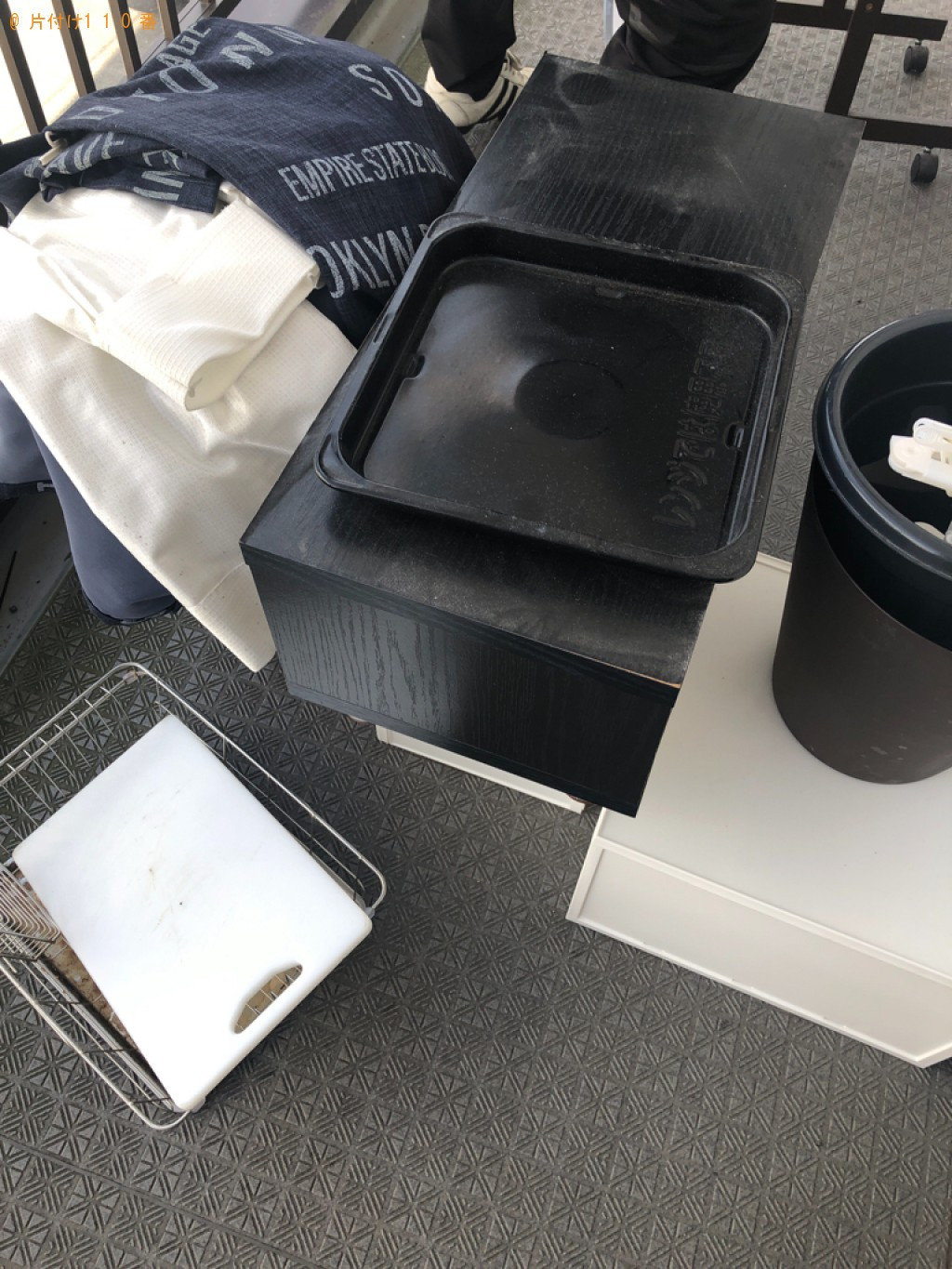 【佐賀市本庄町】カーテン、ごみ箱、掃除機等の回収・処分ご依頼