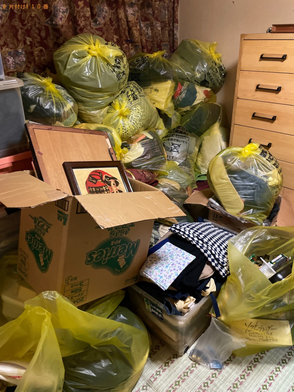 【青森市旭町】遺品整理作業ご依頼　お客様の声