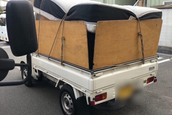 【下松市瑞穂町】人掛けソファー、カラーボックス、一般ごみ等の回収