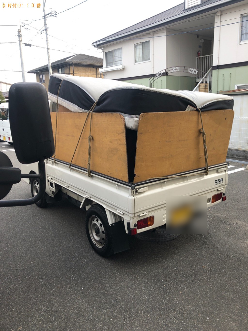 【下松市瑞穂町】人掛けソファー、カラーボックス、一般ごみ等の回収